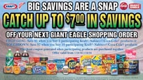 Giant Eagle/Kraft/Coke Feature
