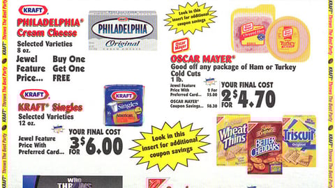 Jewel/Kraft Co-Equity FSI