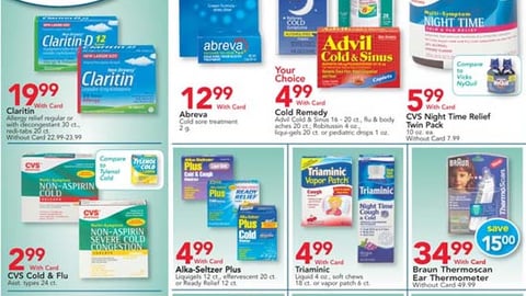 CVS Cold Medicine Feature