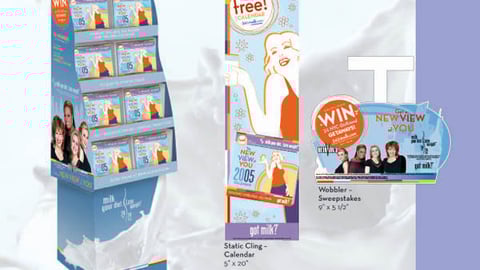 MilkPEP "A New View of You" P-O-P