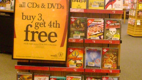 Borders Grammy Awards Merchandising