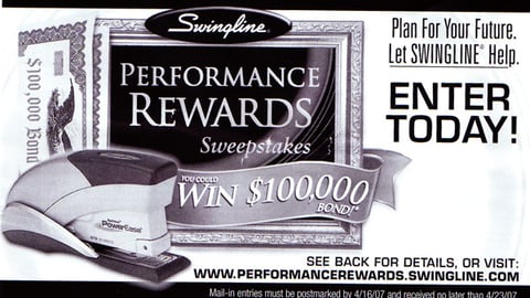 Swingline Tearpad Take-One