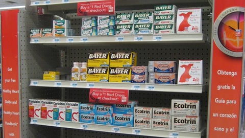 Rite Aid Heart Health Endcap