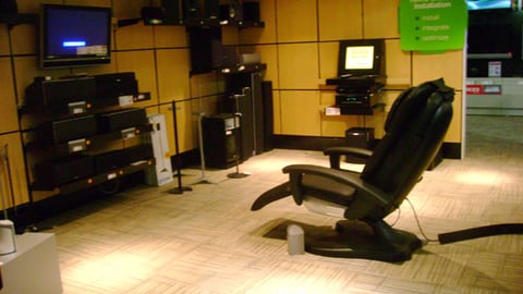 Circuit City Audio Room Interior