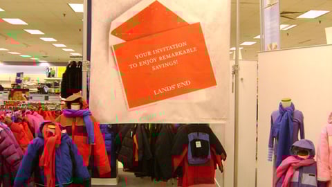 Lands' End Winter Sale Banner