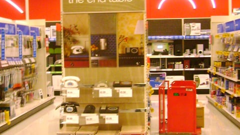 Target Telephone Endcap