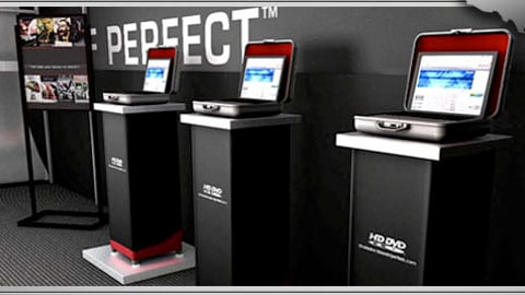 HD DVD Mobile Experience Kiosks