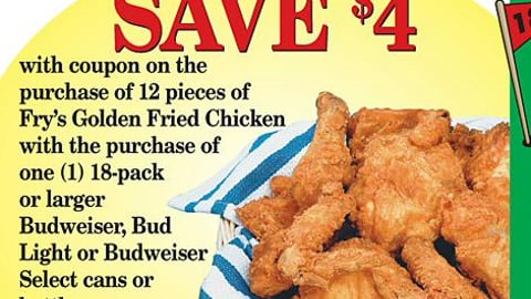 Fry's/Budweiser '$4 Off Chicken' Feature