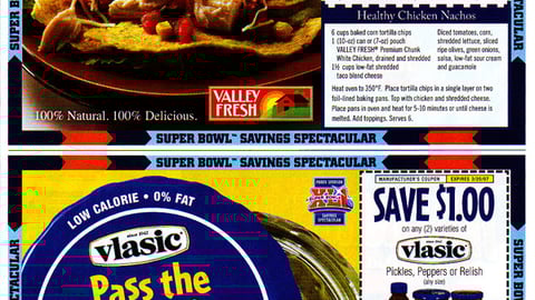 Valley Fresh, Vlasic Super Bowl FSIs