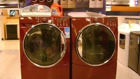 Kenmore Washing Machine Display