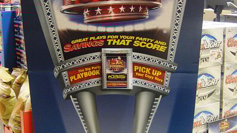 Safeway 'Joy Of Football' Standee