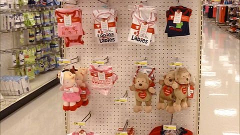 Target Carter's 'Sweet Little Things' Endcap