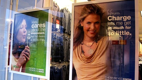 Kohl's 'The More You Know' Window Signs