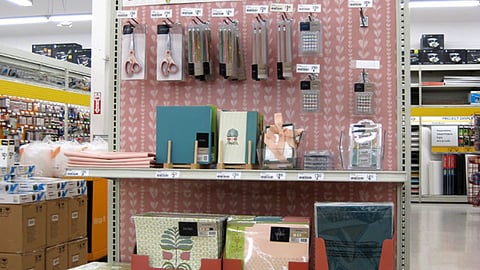 OfficeMax Divoga 'Style's In Full Bloom' Endcap