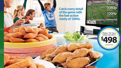 Walmart 'Game Time' Circular Cover