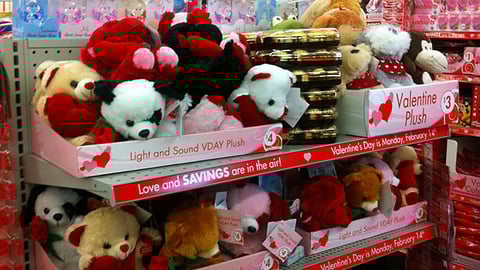 Family Dollar Valentine's Day Endcap