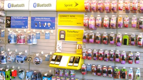 RadioShack Wall Merchandising