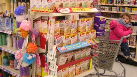 Wal-Mart Slim-Fast Endcap