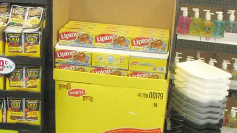 Lipton Floorstand