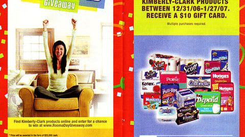 Walgreens Kimberly-Clark Sweeps Feature