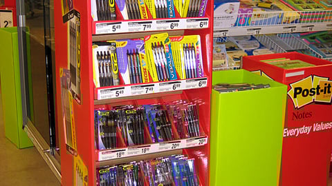 Pilot Office Depot Rebate Shipper