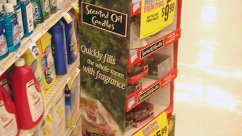 Glade Scented Oil Candle Shipper