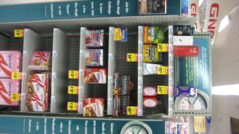 Rite Aid Weight Loss Endcap