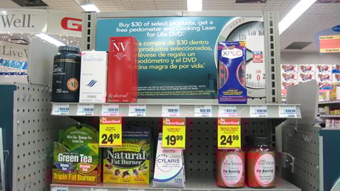 Rite Aid Weight Loss Endcap Header
