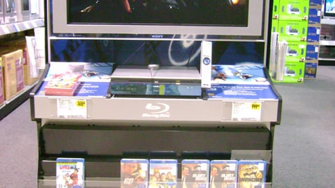 Sony Blu-ray Endcap