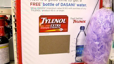 Tylenol Dasani Incentive Power Wing