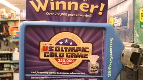 Kimberly-Clark Olympics Shelf Talker