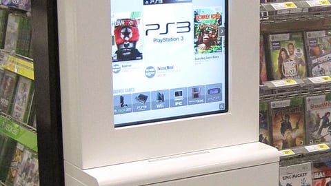 Best Buy Video Game Touch-Screen Kiosk