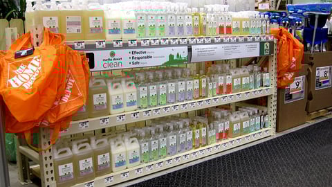 Home Depot Martha Stewart Clean Merchandising