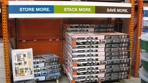Home Depot 'Store More' Header