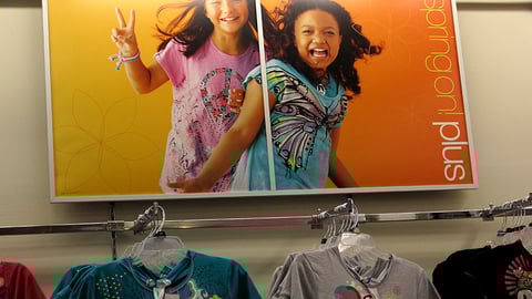 JCPenney 'Spring On!' Plus Girls Wall Sign