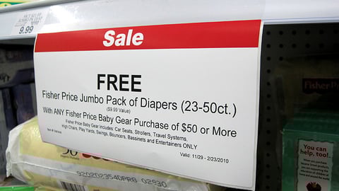 Toys "R" Us Fisher-Price Incentive Shelf Tag