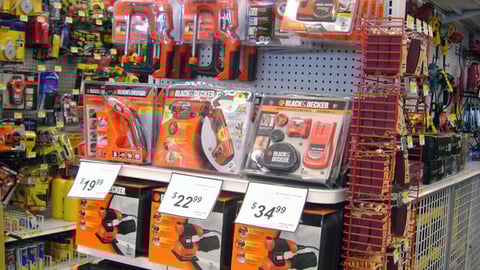 Ace Hardware Black & Decker Endcap