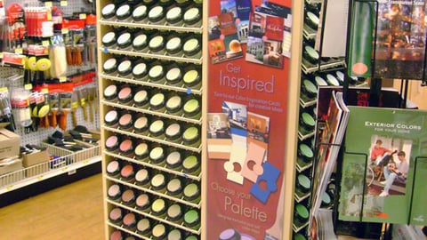 Pratt & Lambert Sampler Floorstand