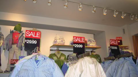 Gap Women's Department Lighting