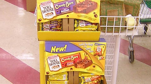 Nestle Toll House Candy Bar Floorstand
