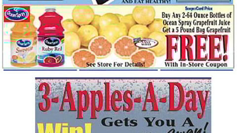 King Soopers Apple Promotion