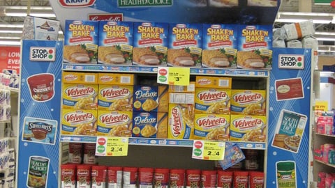 Stop & Shop 'Blizzard of Savings' Endcap