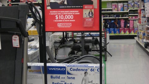 Kmart 'New Day' Stanchion Sign