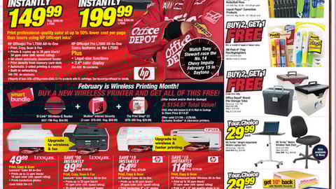 Office Depot NASCAR Circular Cover