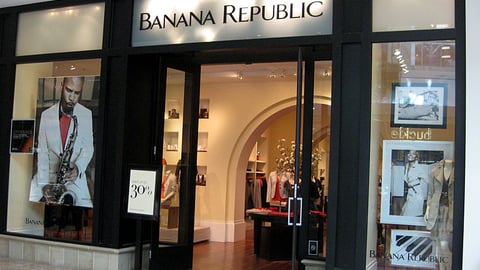 Banana Republic 'City Stories' Window Signs