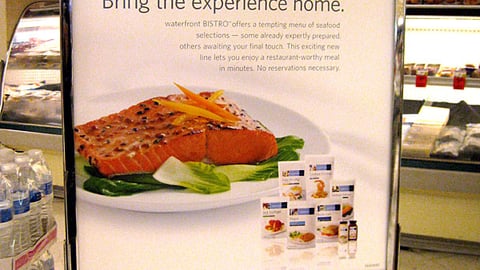 Safeway Waterfront Bistro Stanchion Sign