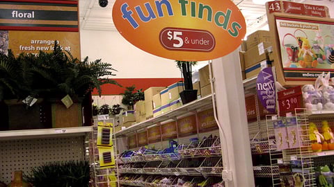 Michaels 'Fun Finds' Aisle Marker