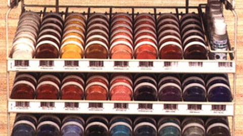 Stencil Paint Display