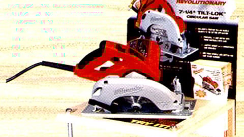 Tilt-Lok Circular Saw Display