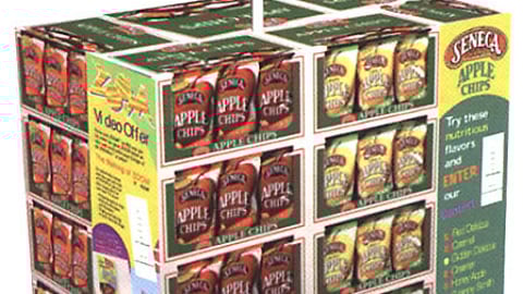 Seneca Foods' Apple Chips Display